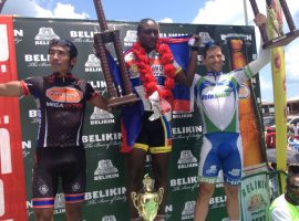 Darnell Barrow Wins Cross Country Cycling Classic belize holy saturday cycling race