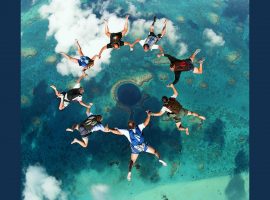 the great blue hole of belize