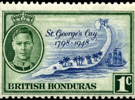 When British Honduras Became Belize Stamp_British_Honduras_1948_1c