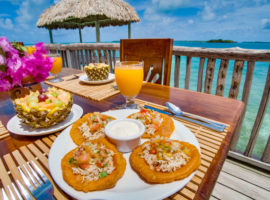 belize private island yokha resort waterfoot caye
