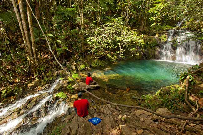 Zipline and Waterfall Rappelling at Mayflower Bocawina National Park in Belize