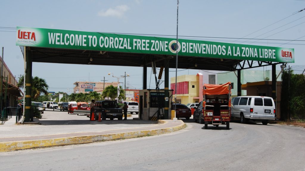 corozal belize free zone