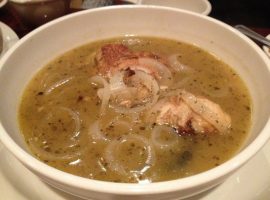 Belizean Escabeche Soup