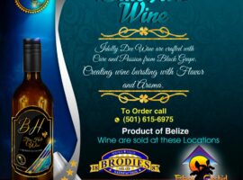 Sample Belize, Sample the Blue Hole Wine Blue Hole Wine