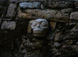 Trophy Skulls Found In Belize Points to Conflict Among Maya Civilization and Its Possible Decline maya skull