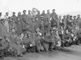 During World War II, the United Kingdom billeted 900 woodcutters from Belize