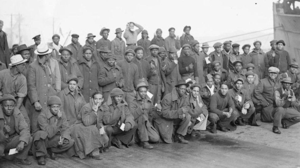 During World War II, the United Kingdom billeted 900 woodcutters from Belize