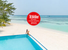 Manta Island Resort Wins Hearts — and Votes — in 2025 Condé Nast Awards award-winning Belize island resort