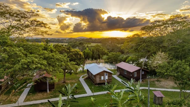 Belize river cabins