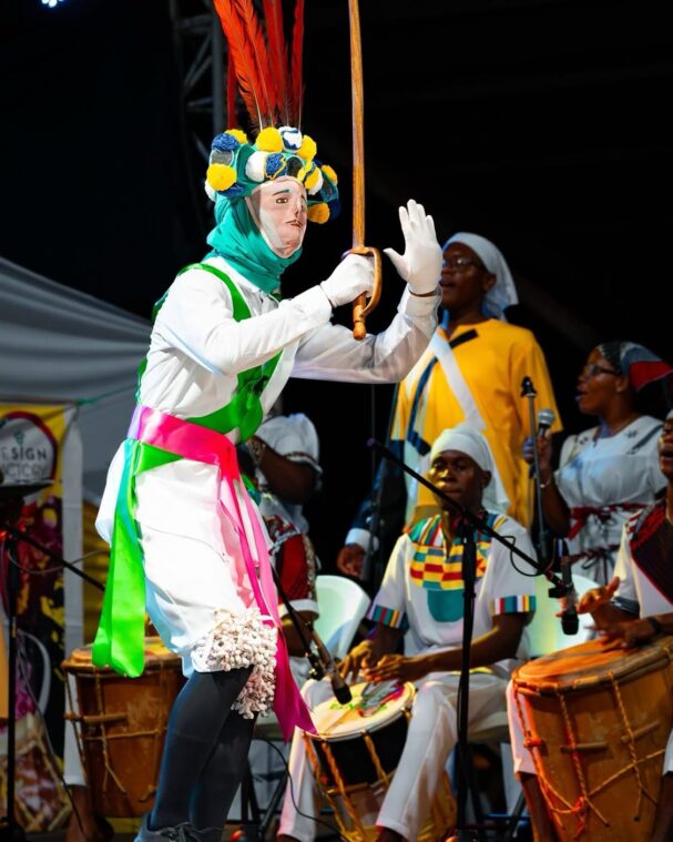 Jankunu drumming